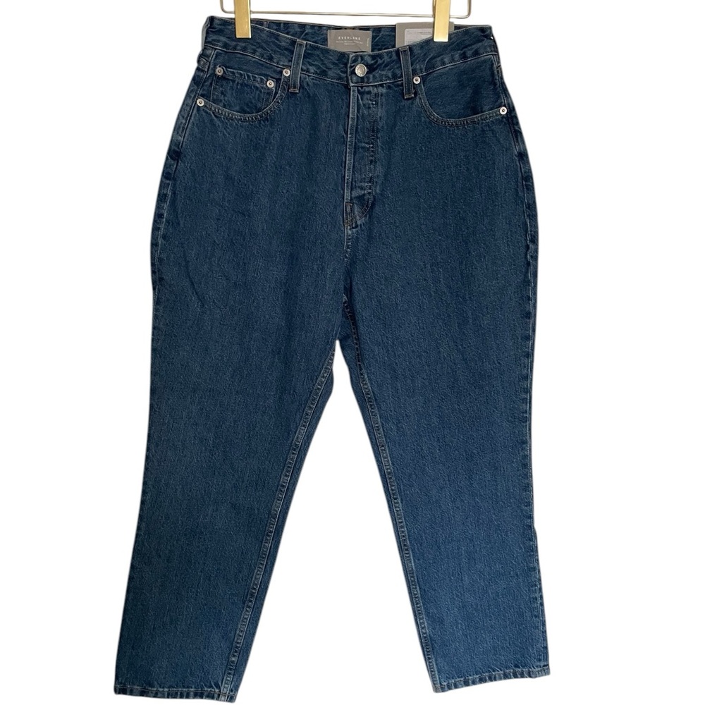 Everlane The Curvy ‘90s Cheeky Straight Jean in Northridge Blue - Picture 6 of 13